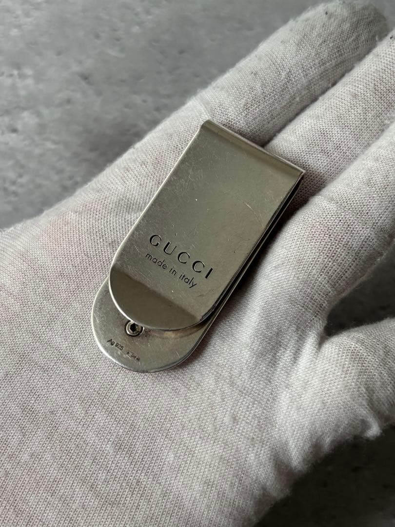 グッチ GUCCI　マネークリップ　スネーク