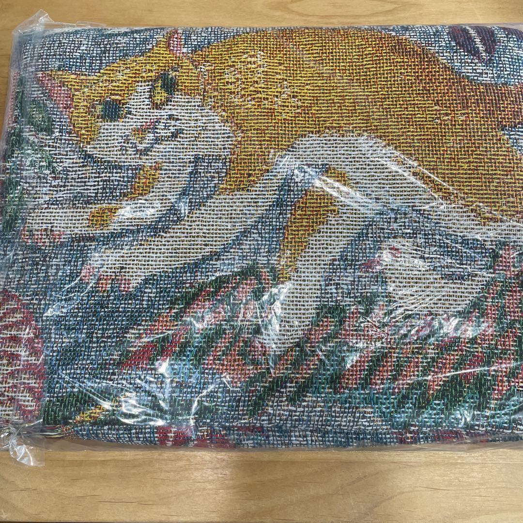 k*o様 ブランケット　草原を逃げるボリス