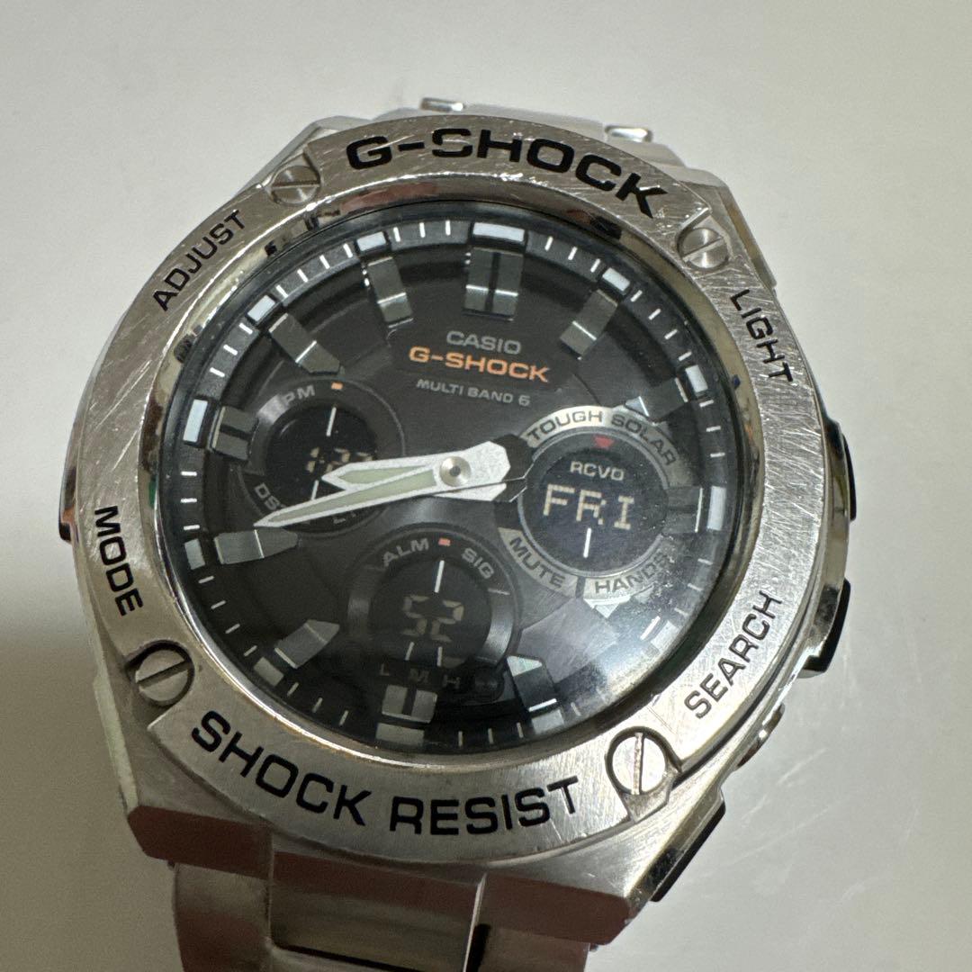G-SHOCK GST-W110D-1AJF電波 メタルバンド 腕時計 追記あり