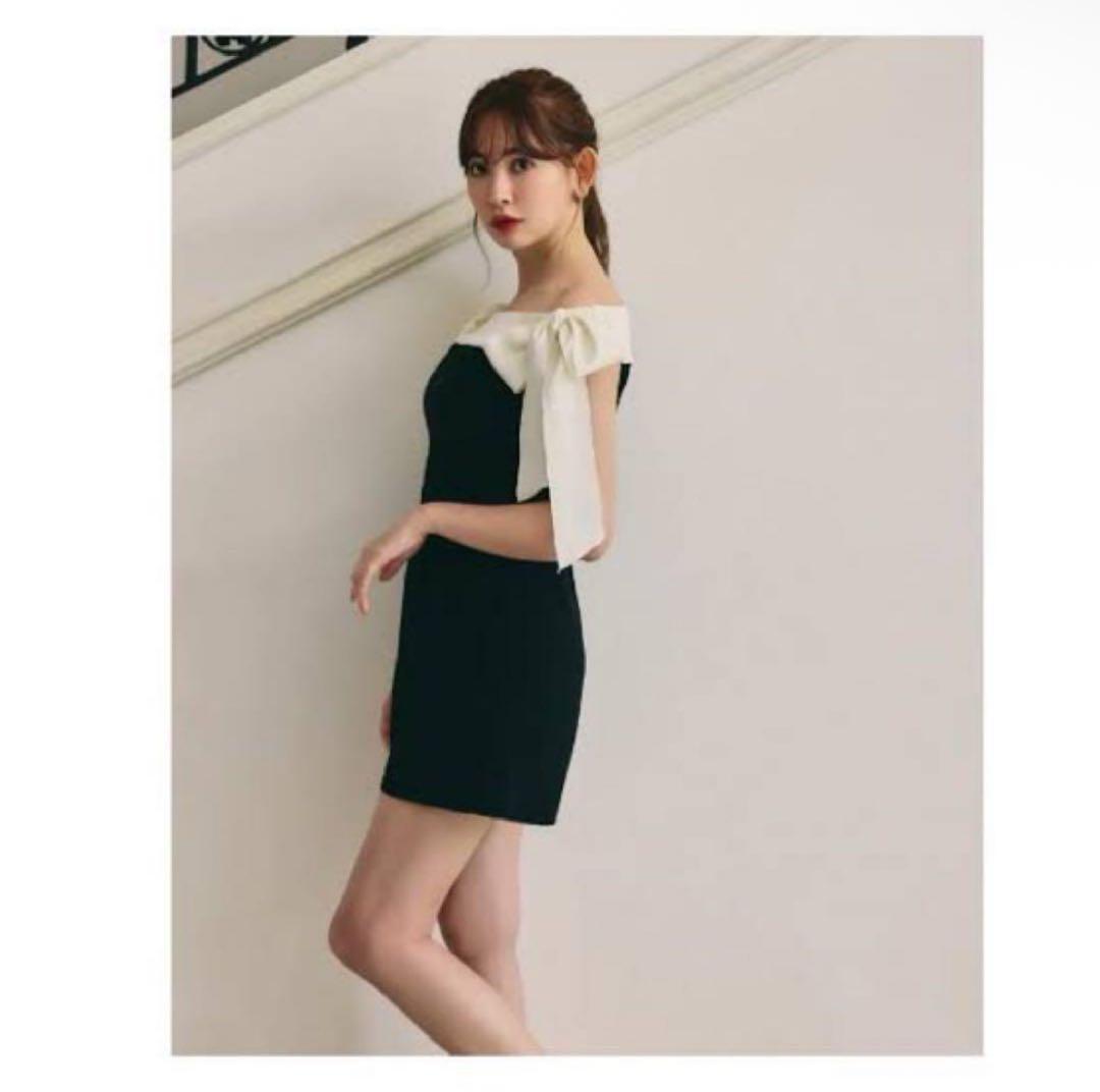 サロペット・オーバーオール・オールインワン herlipto Two Tone Ribbon Romper