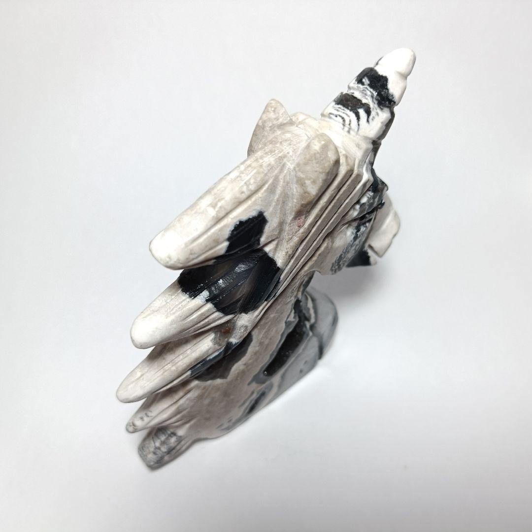 ボルケーノアゲート　ユニコーン　ペガサス　火山瑪瑙　ジオード　天然石　置物