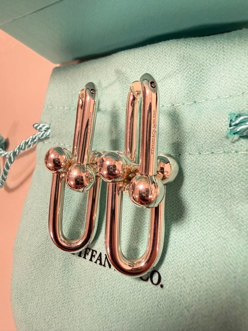 美品　TIFFANY&Co ティファニー　ハードウェア　エクストララージ