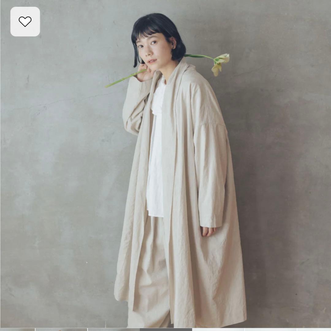 くらすこと　リネンコットンのローブコード