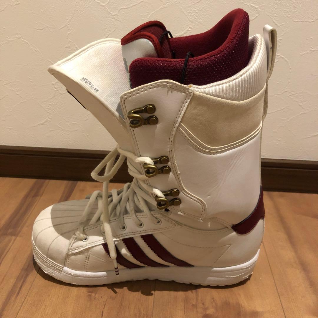 adidas スノーボードブーツ ホワイト/レッド