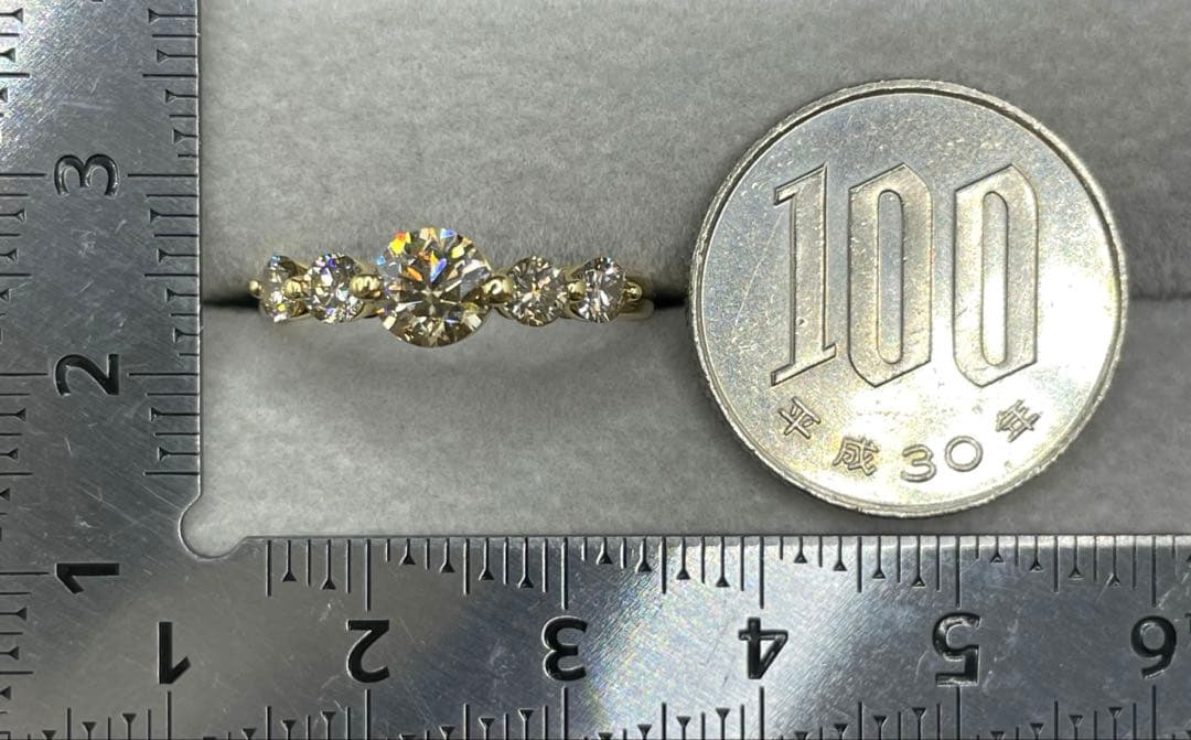 専用JA137高級 ダイヤモンド1.2ct k18 リング