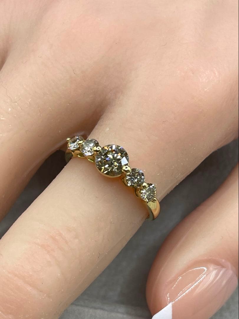 専用JA137高級 ダイヤモンド1.2ct k18 リング