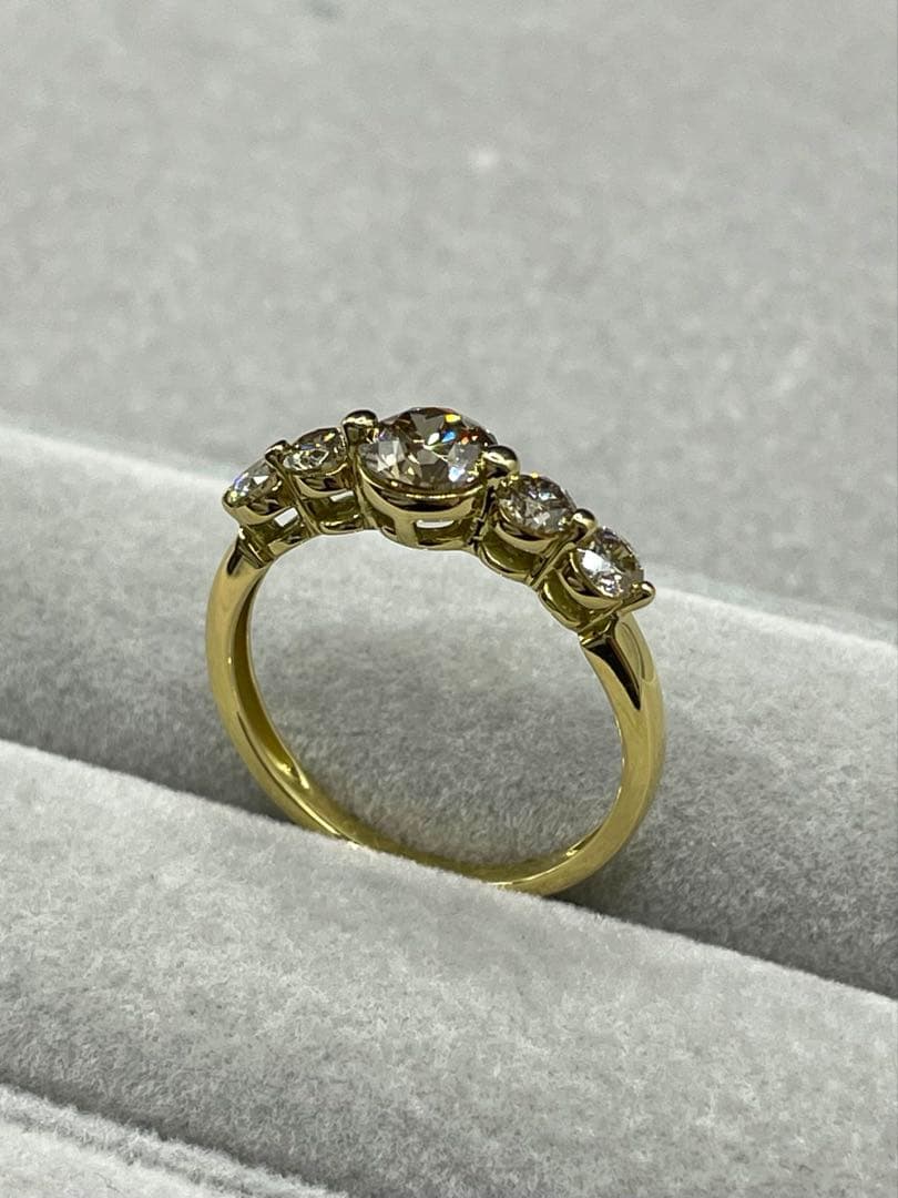 専用JA137高級 ダイヤモンド1.2ct k18 リング