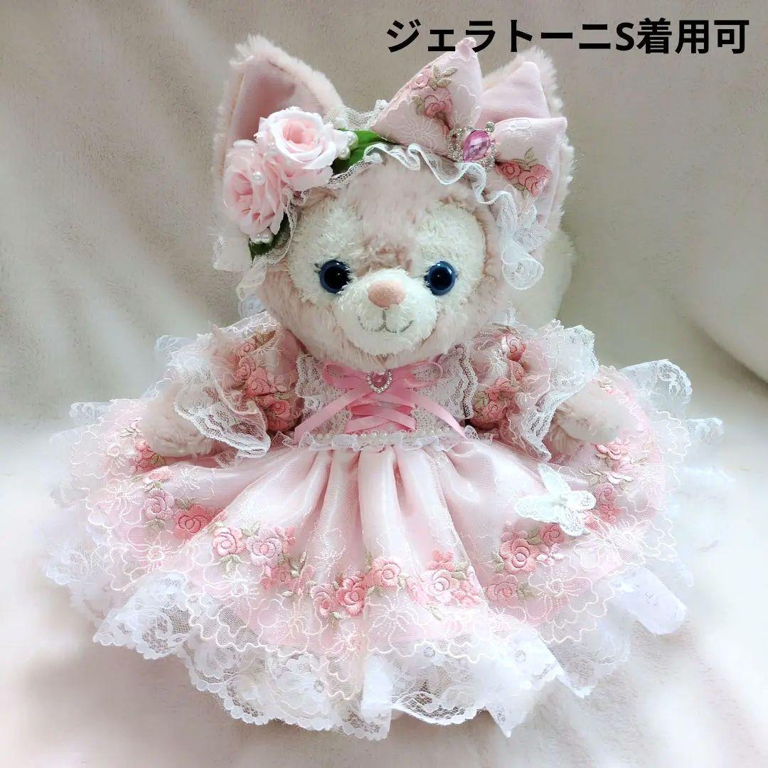 リーナベルコスチューム　Sサイズ用　小薔薇のピンク系コスチューム　1471