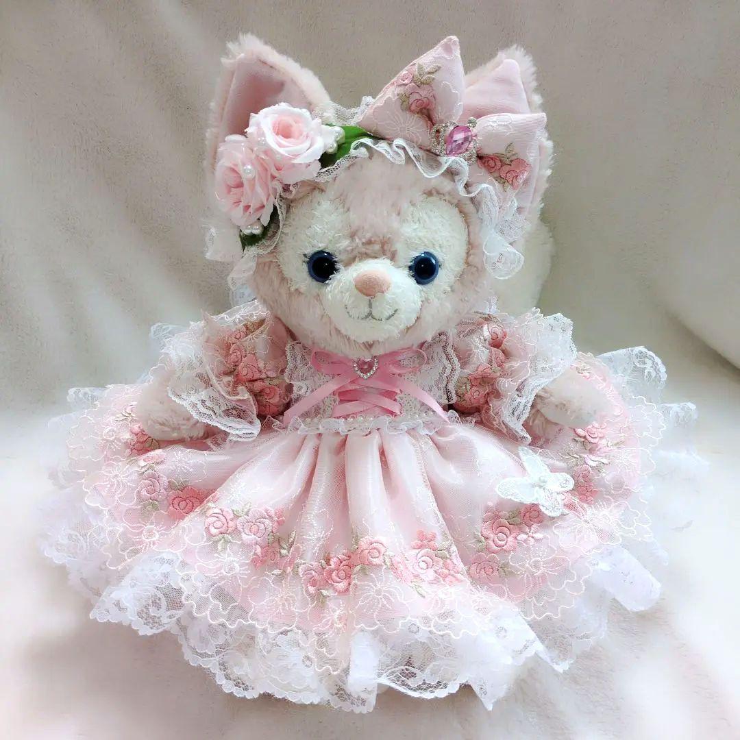 リーナベルコスチューム　Sサイズ用　小薔薇のピンク系コスチューム　1471