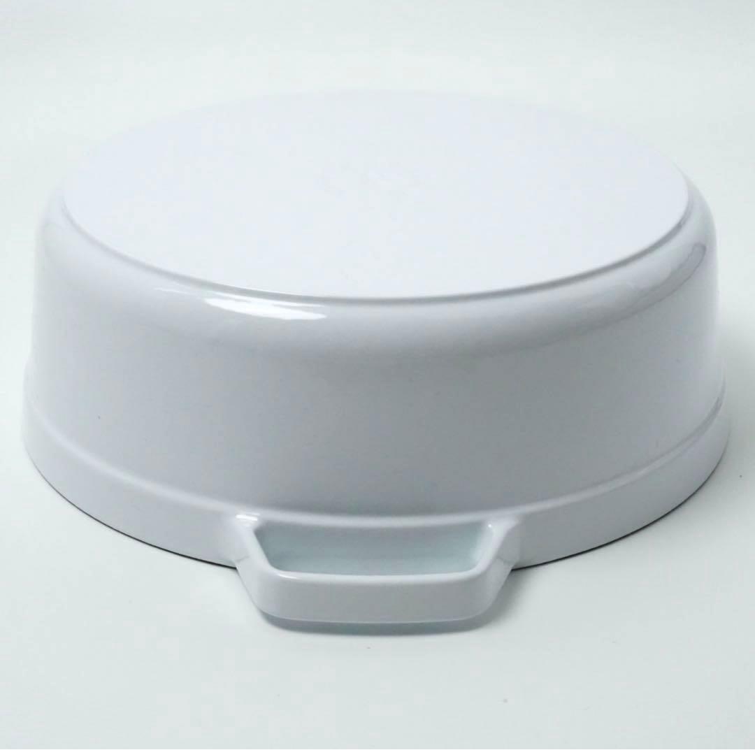 ストウブ staub ピコココット ラウンド シャロー　26cm ホワイト