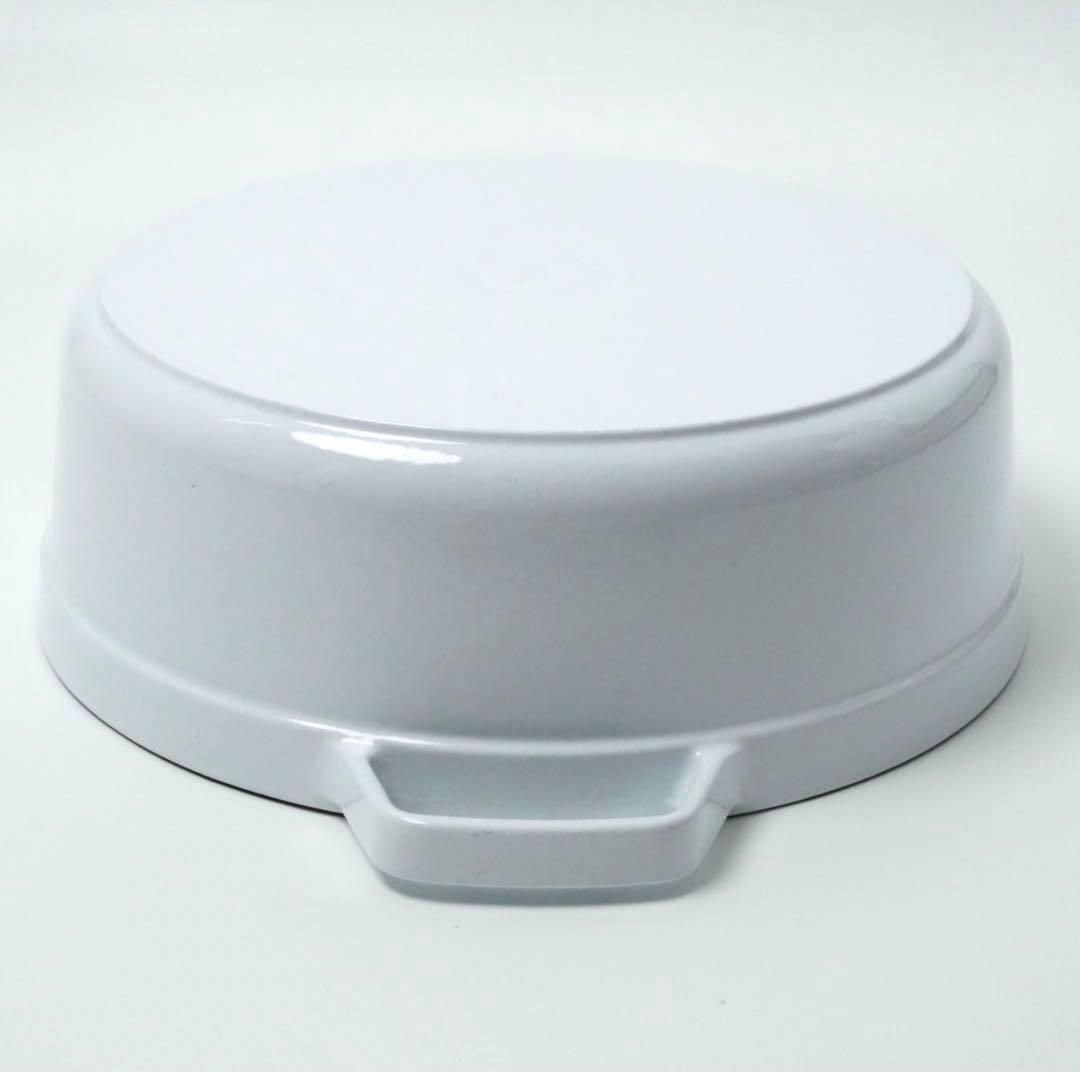 ストウブ staub ピコココット ラウンド シャロー　26cm ホワイト