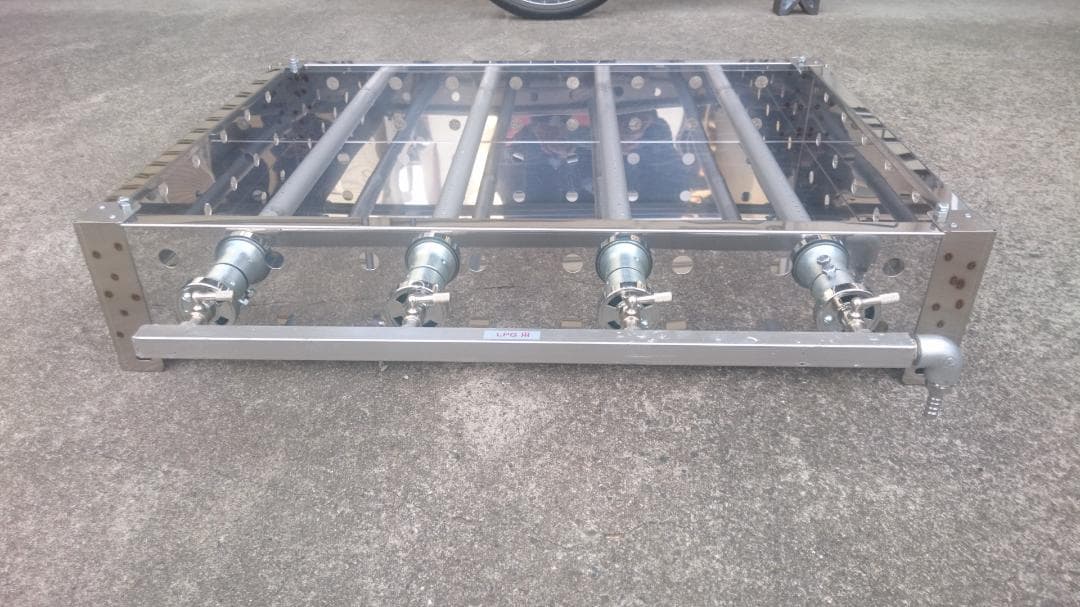 新品 ６ミリ鉄板 プロパン ガス グリドル 持ち手付 鉄板焼き器 お好み焼きそば