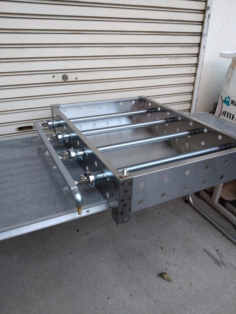 新品 ６ミリ鉄板 プロパン ガス グリドル 持ち手付 鉄板焼き器 お好み焼きそば