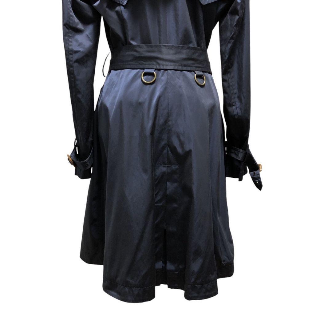 美品✨ラルフローレン ベルト付 トレンチコート ロングコート 11号 ネイビー