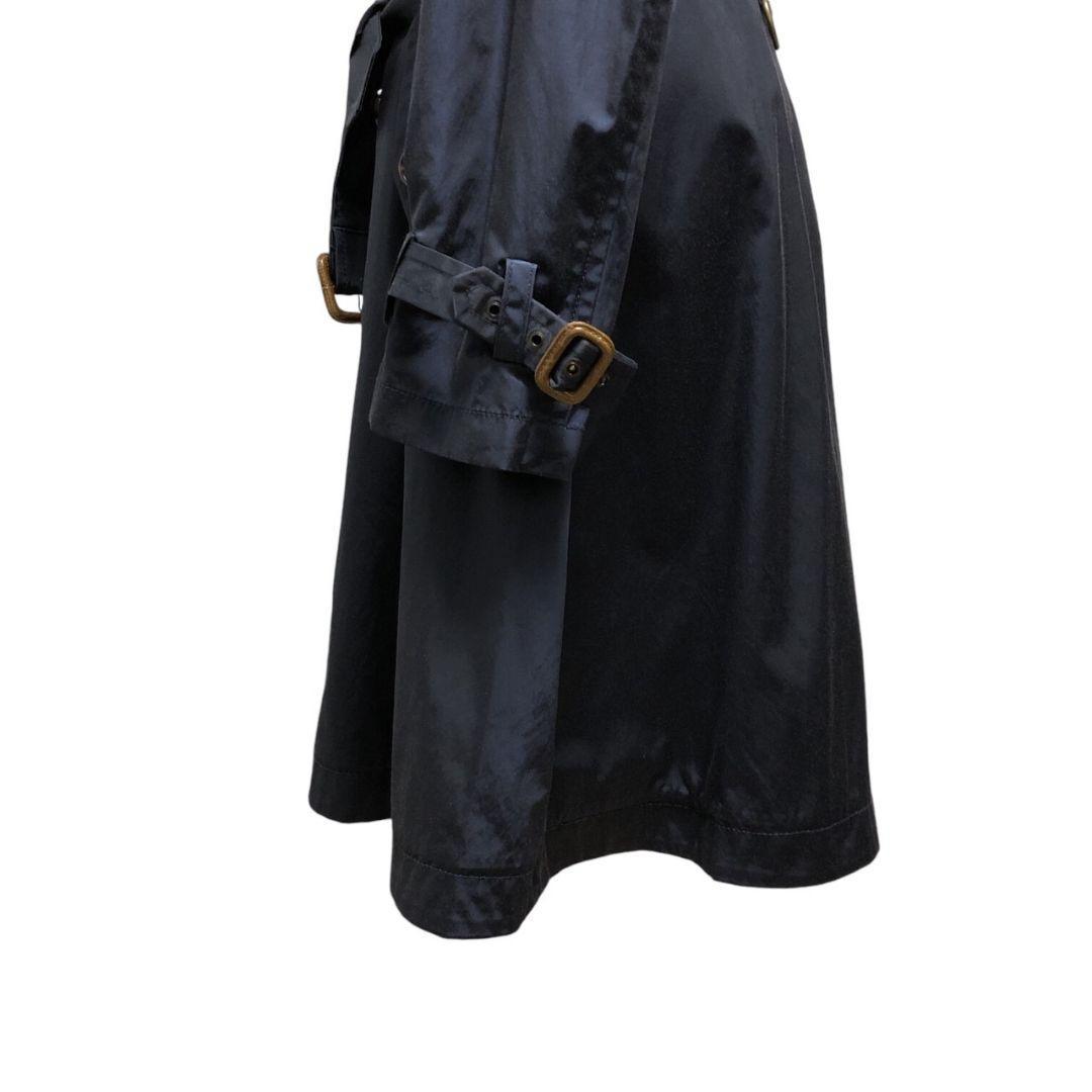 美品✨ラルフローレン ベルト付 トレンチコート ロングコート 11号 ネイビー