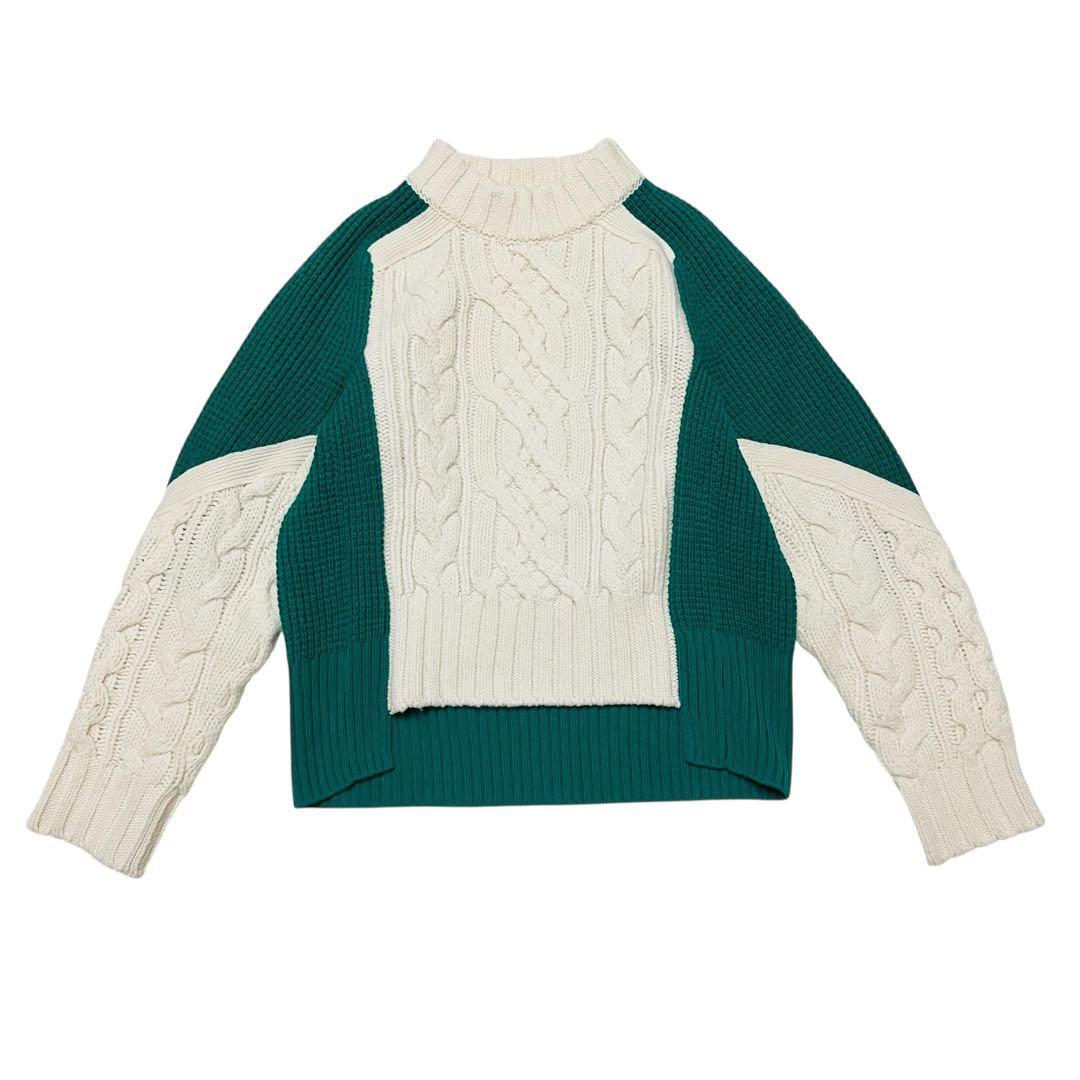 サカイ　2WAY 21AW HOLIDAYCOLLECTION ニット　セーター