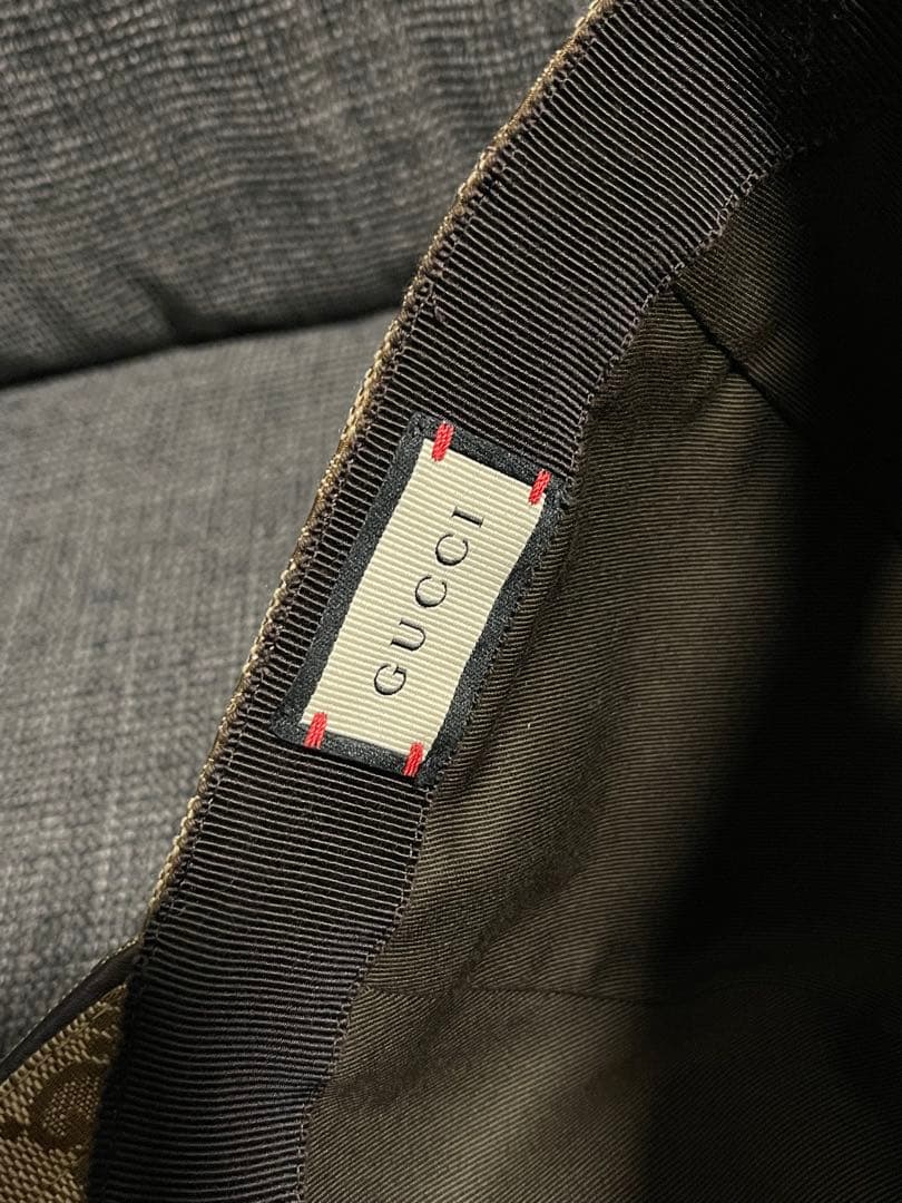 GUCCI GGパターン ベースボールキャップ Mサイズ