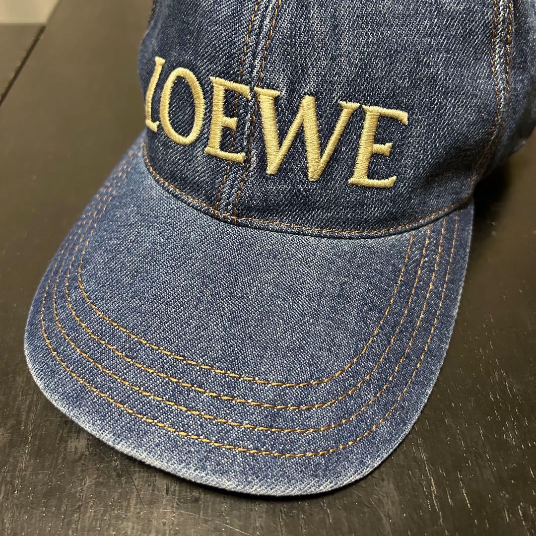 帽子 LOEWE Baseball Cap Denim
