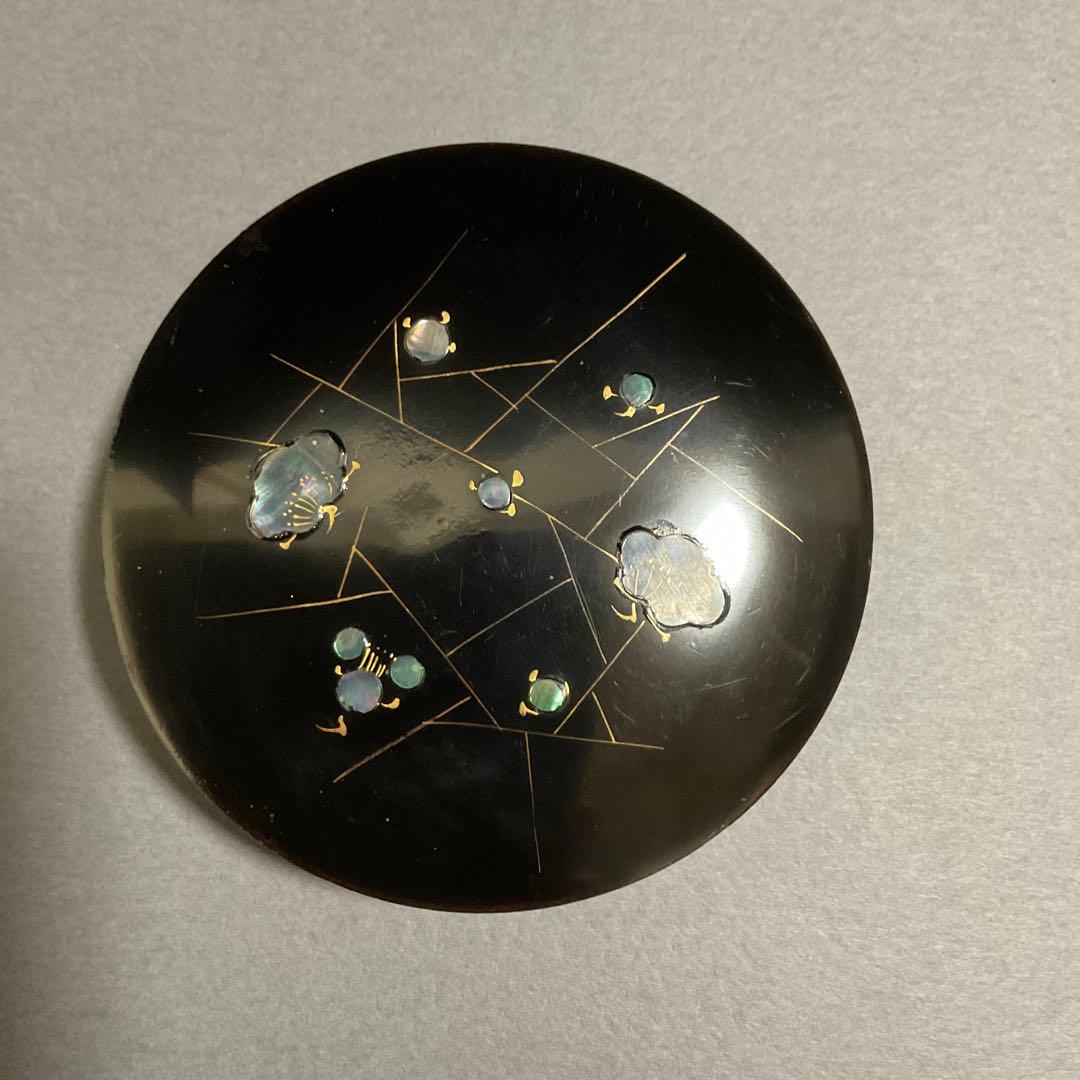 香合　螺鈿香合