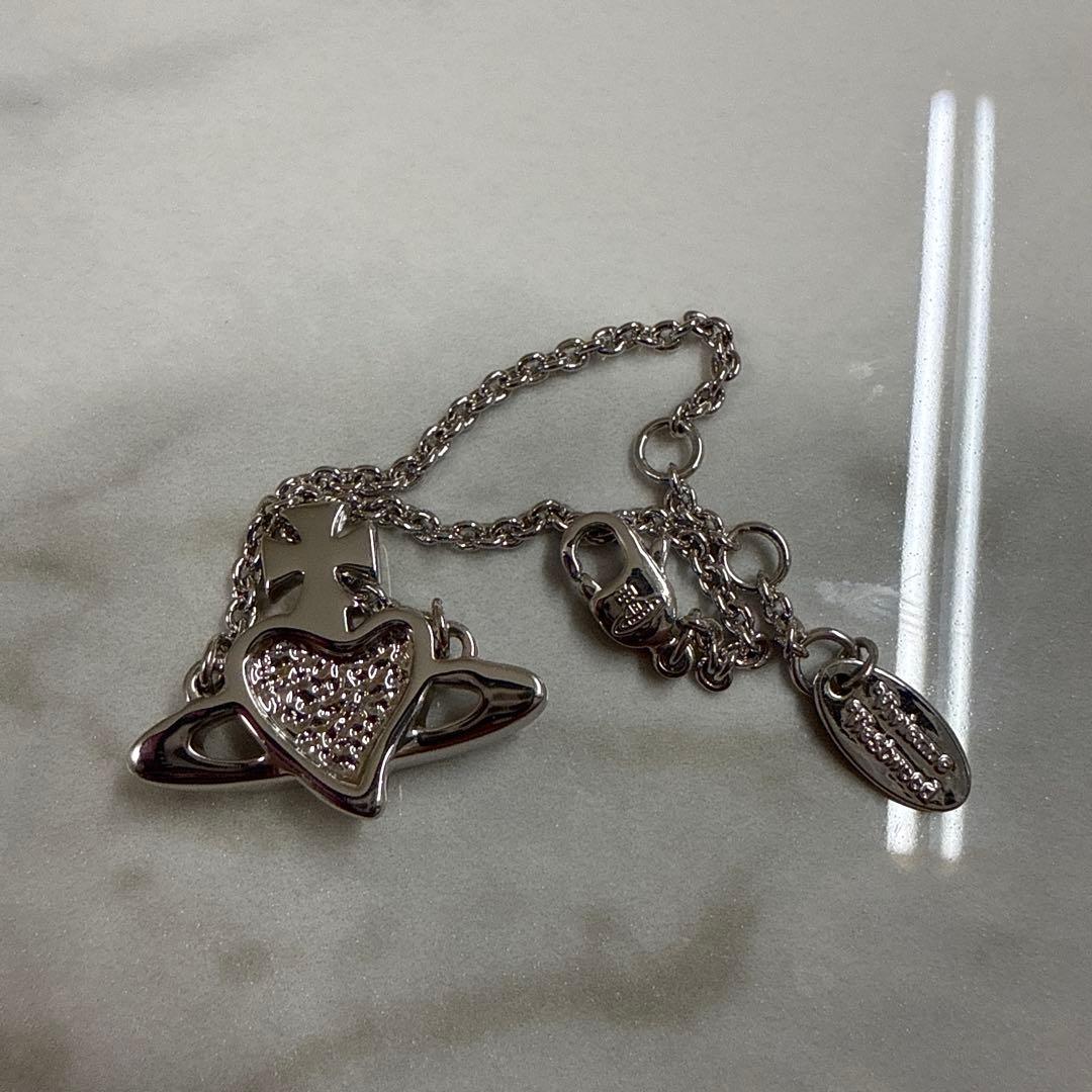 ヴィヴィアンウエストウッド ブレスレット　ディアマンテ ハート オーブ箱無し