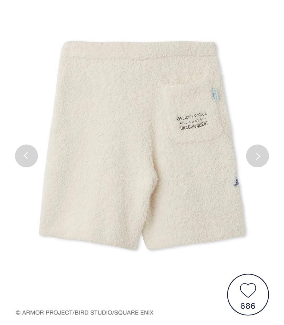 ジェラートピケ ドラゴンクエストコラボ ジェラートモーモンパーカー&ハーフパンツ