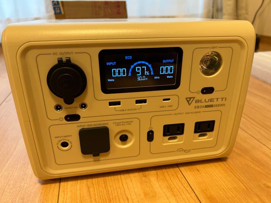 BLUETTI ポータブル電源EB3A