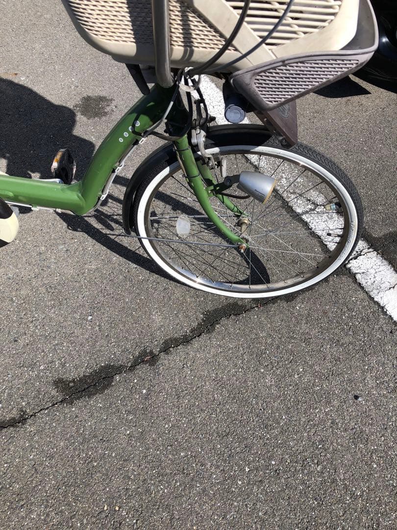 電動自転車　子乗せ　ブリヂストン　アンジェリーナ