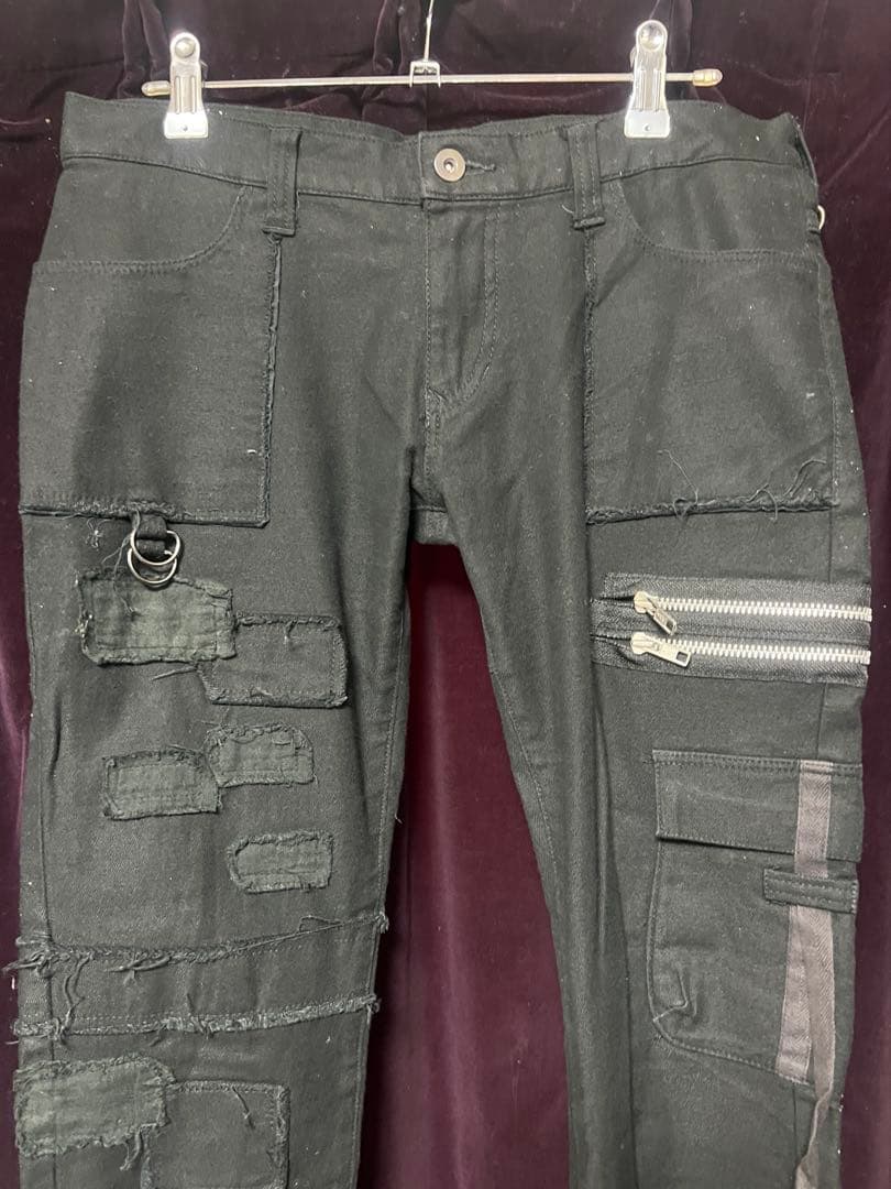 STIGMATA スティグマータ　ボンテージパンツ　ブラック　アーカイブ