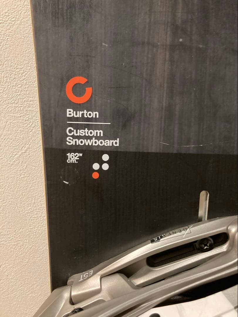 Burton Custom board 162cm バインディング付き