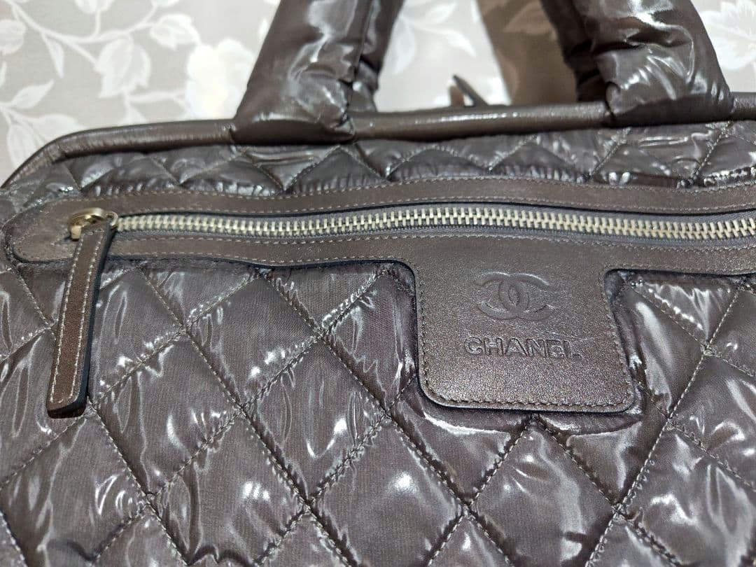 CHANEL シャネル コココクーン キャリーバッグ ナイロン