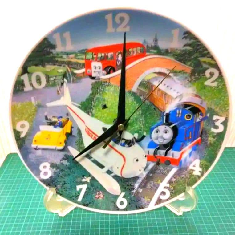 ウェッジウッド　機関車トーマス　壁掛時計　時計新調　英国製　1990年代　廃版品