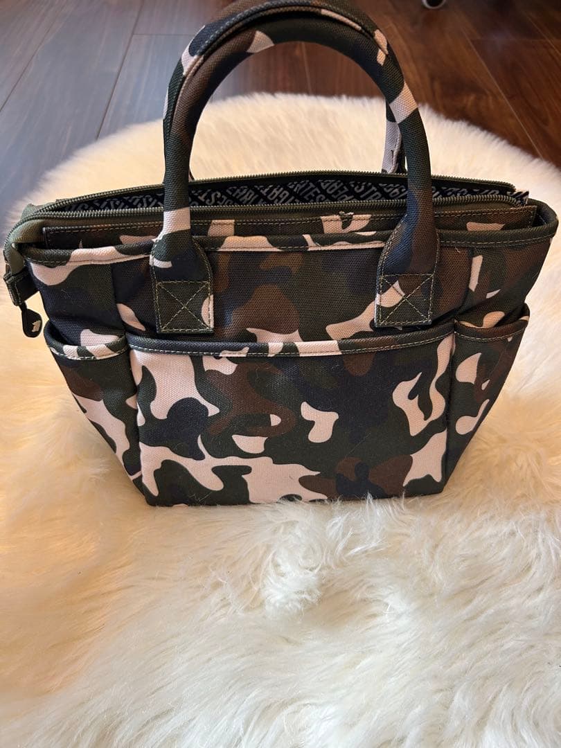 PEARLY GATES 迷彩柄トートバッグ