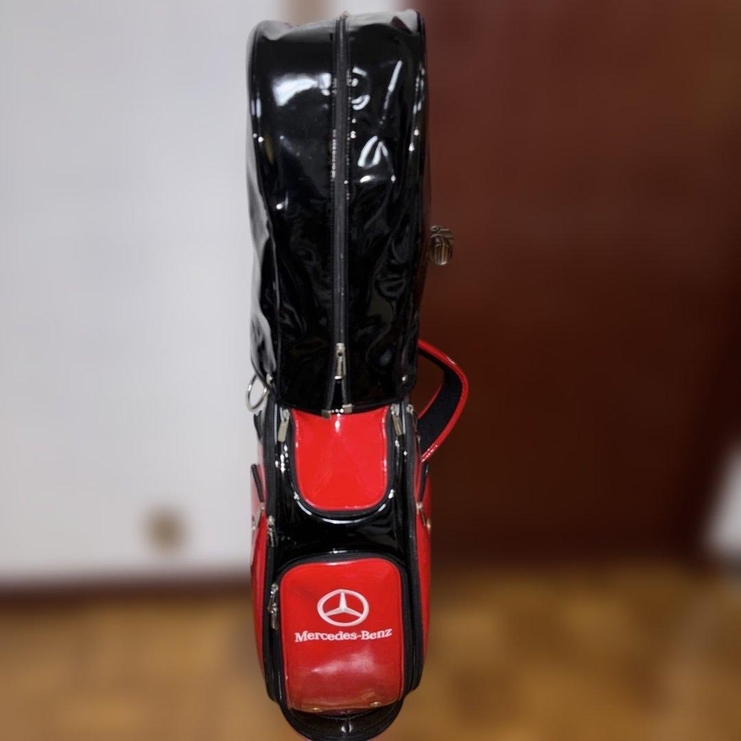 メルセデス・ベンツ キャディバッグ 赤/黒