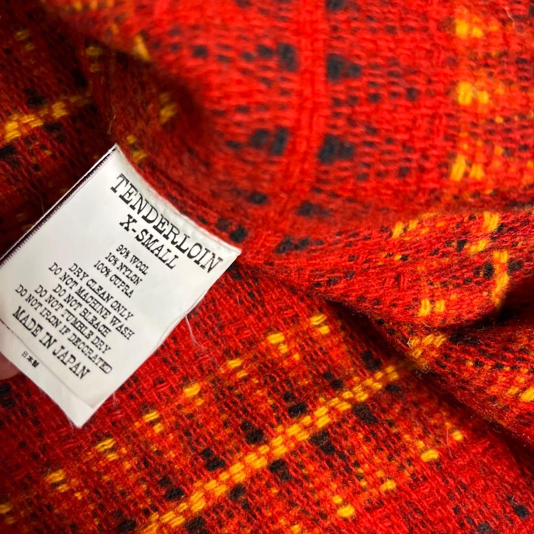 TENDERLOIN INDIAN CPO ウールジャケット XS 肉厚ウール