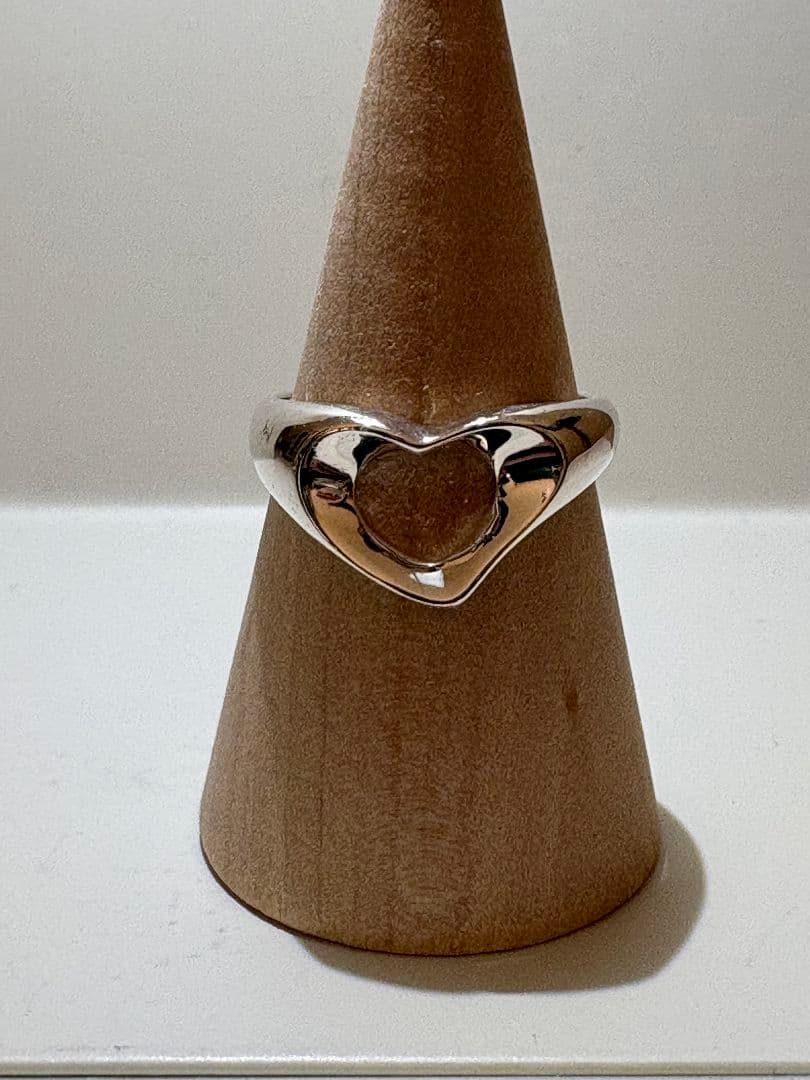 ティファニーエルサ・ペレッティ オープンハート サイズ棒:約9~9.5号