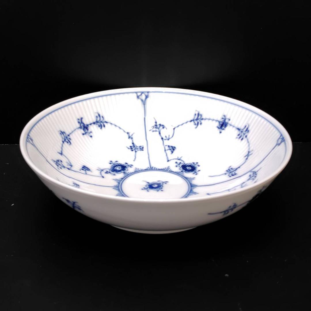 ロイヤルコペンハーゲン ブルーフルーテッド 深皿 MH205