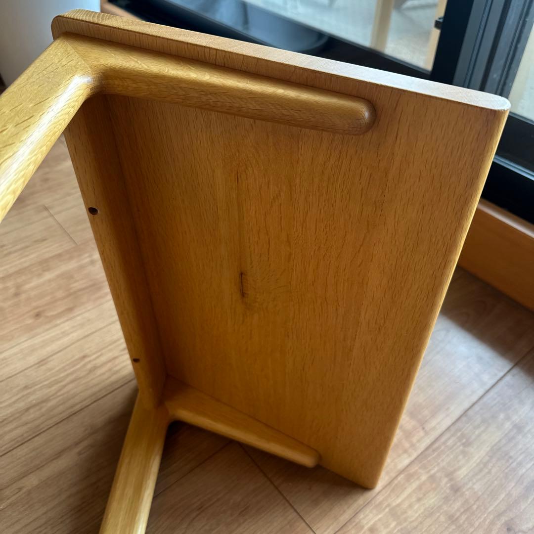 ナラ無垢材 サイドテーブル JOYSTYLE 天然木 ソファ用 北欧