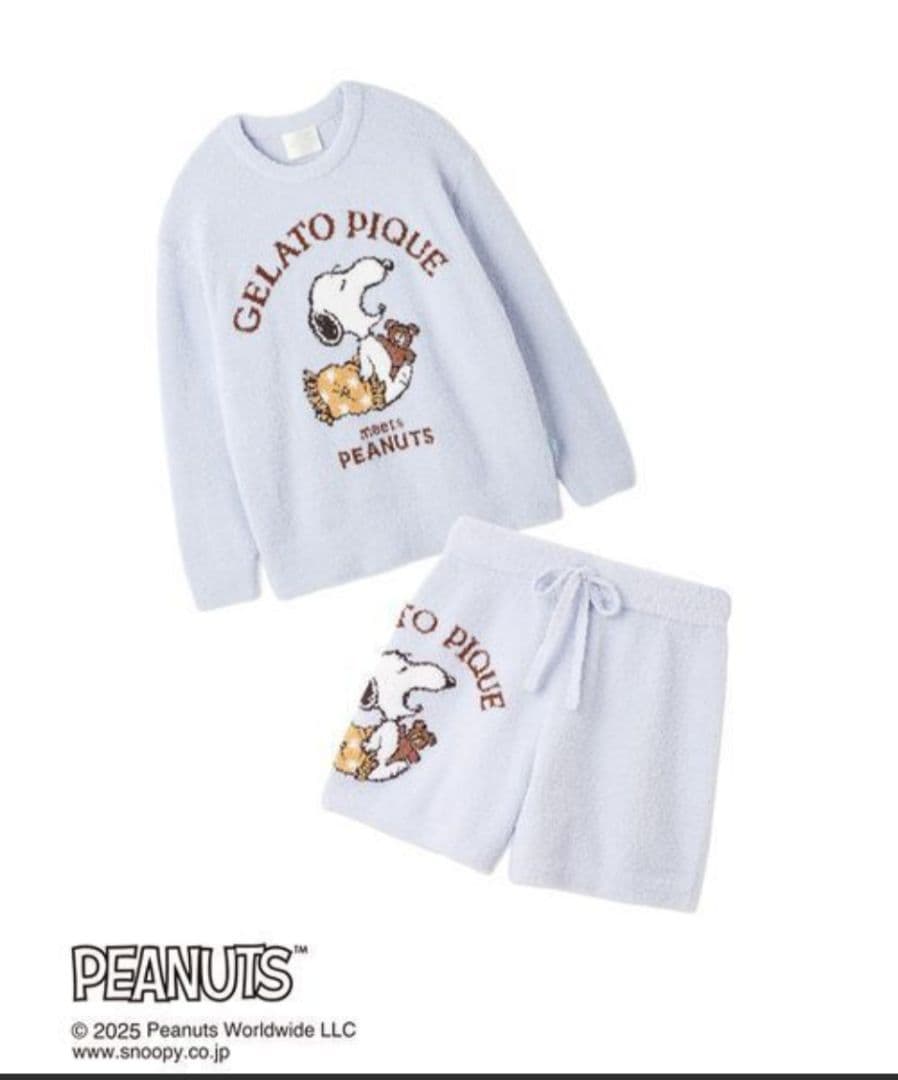 PEANUTS GELATO PIQUE パジャマセット Fサイズ