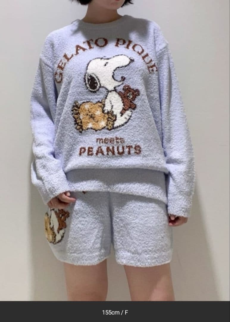 PEANUTS GELATO PIQUE パジャマセット Fサイズ