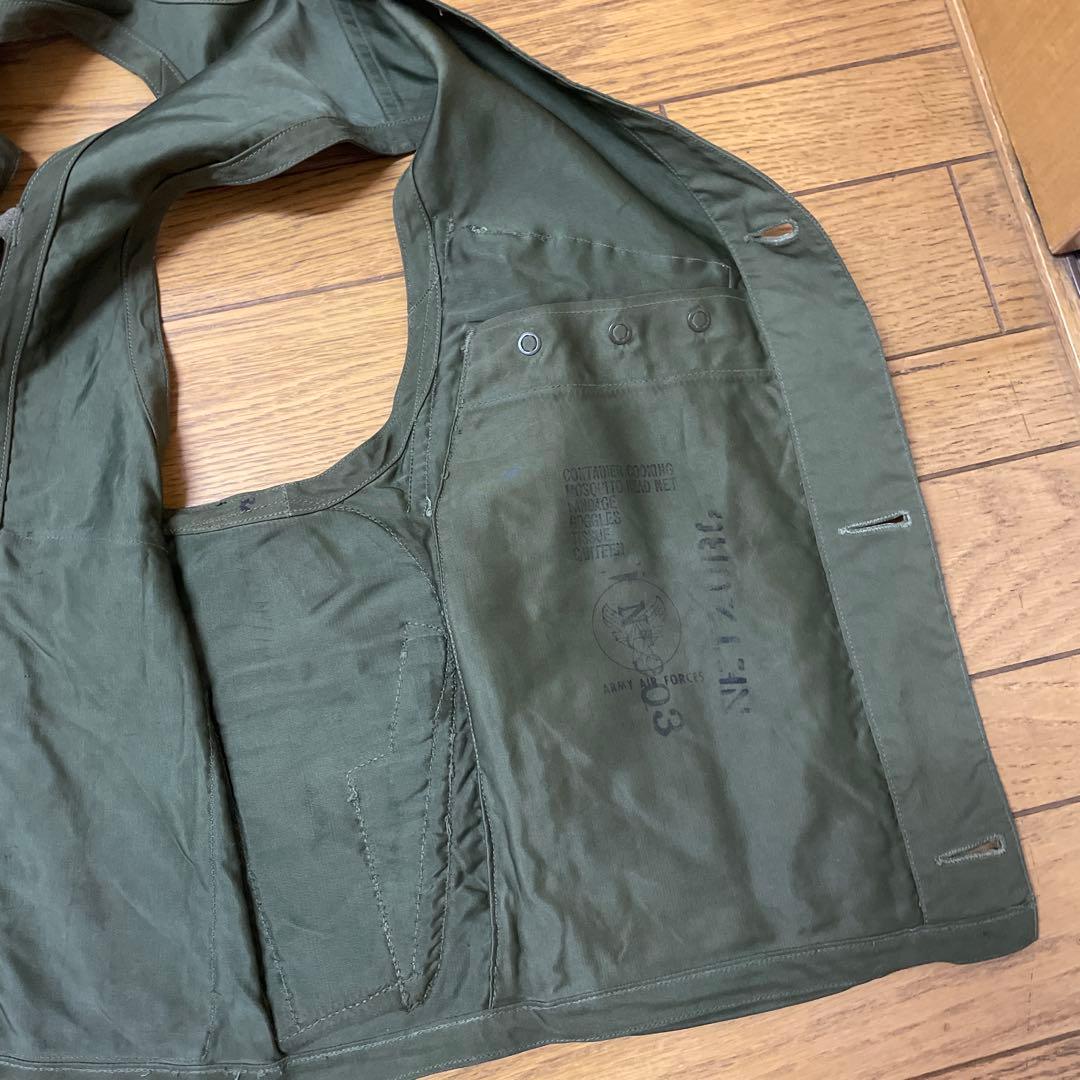 US AAF WWII C-1 サバイバルベスト/SPEC.NO.3206極上品