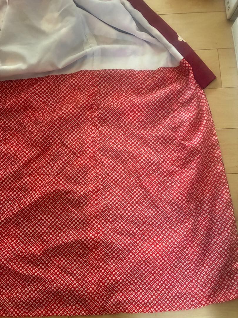 七五三 7歳 引き振袖　女の子 着物フルセット