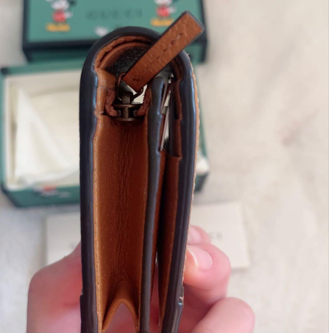 GUCCI ミッキーマウス 二つ折り財布