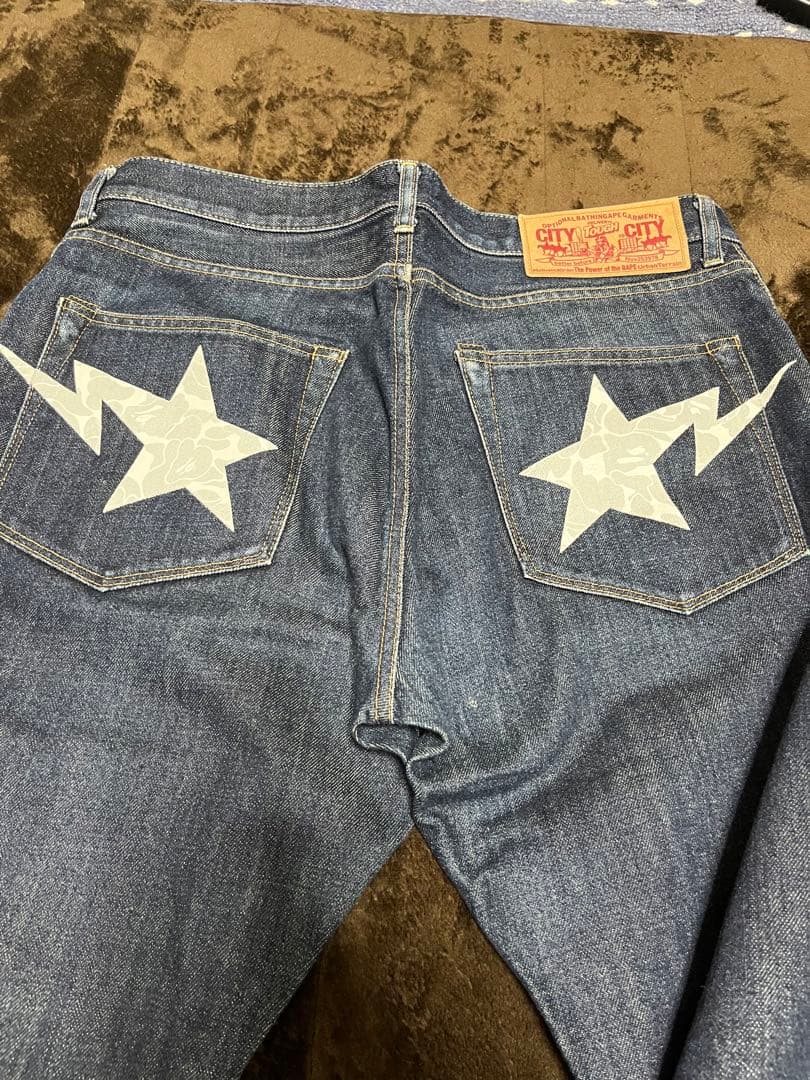 BAPE バックスターデニム　サイズM