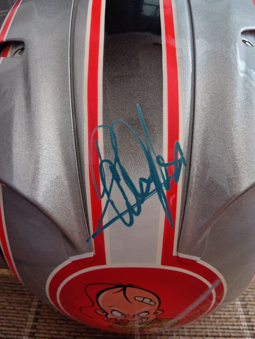 【FIM公認・超貴重】HONDA HRC ダニペドロサ 直筆サイン入りヘルメット