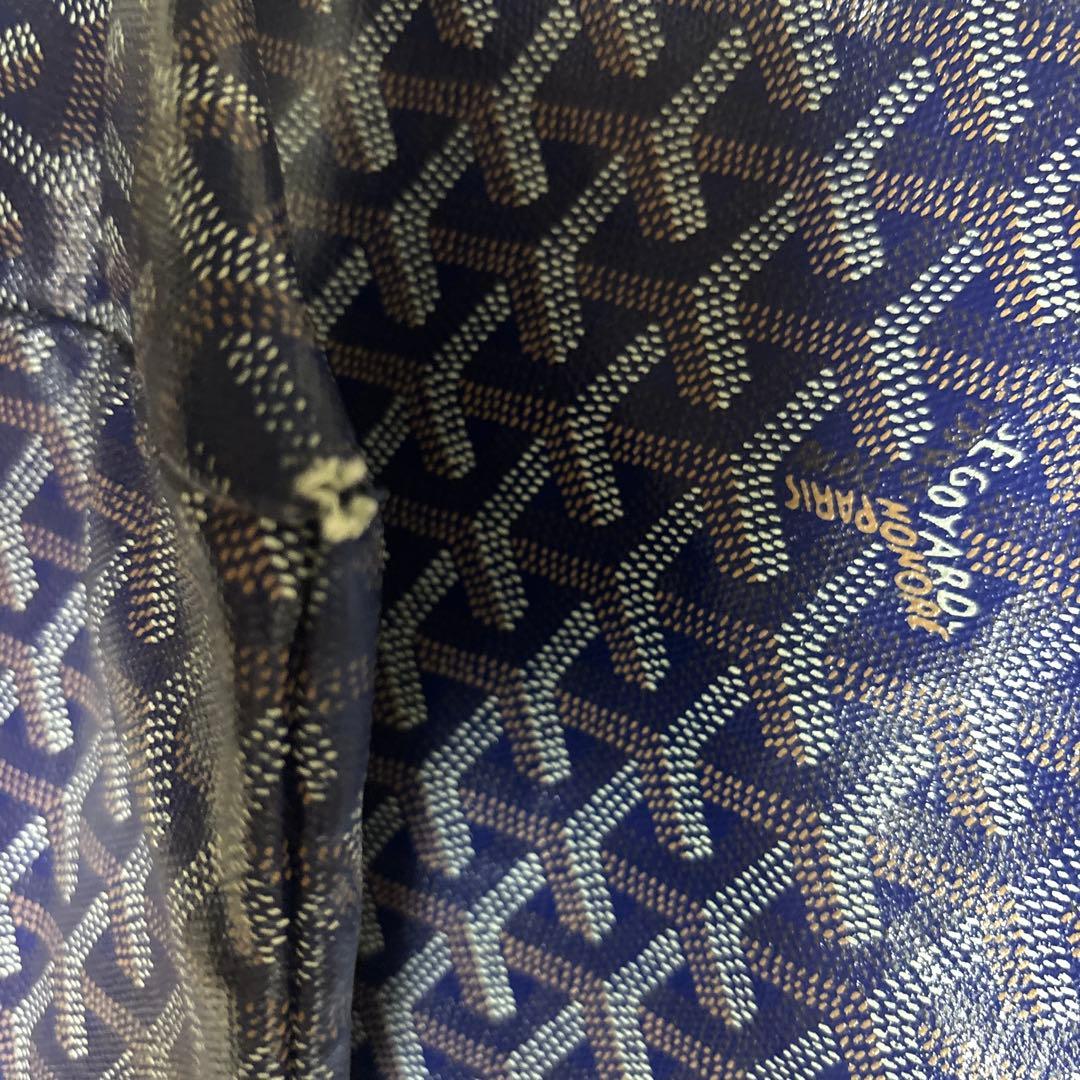 正規品 ゴヤール サンルイPM トートバッグ 保存袋付／持ち手割れあり／修理前提