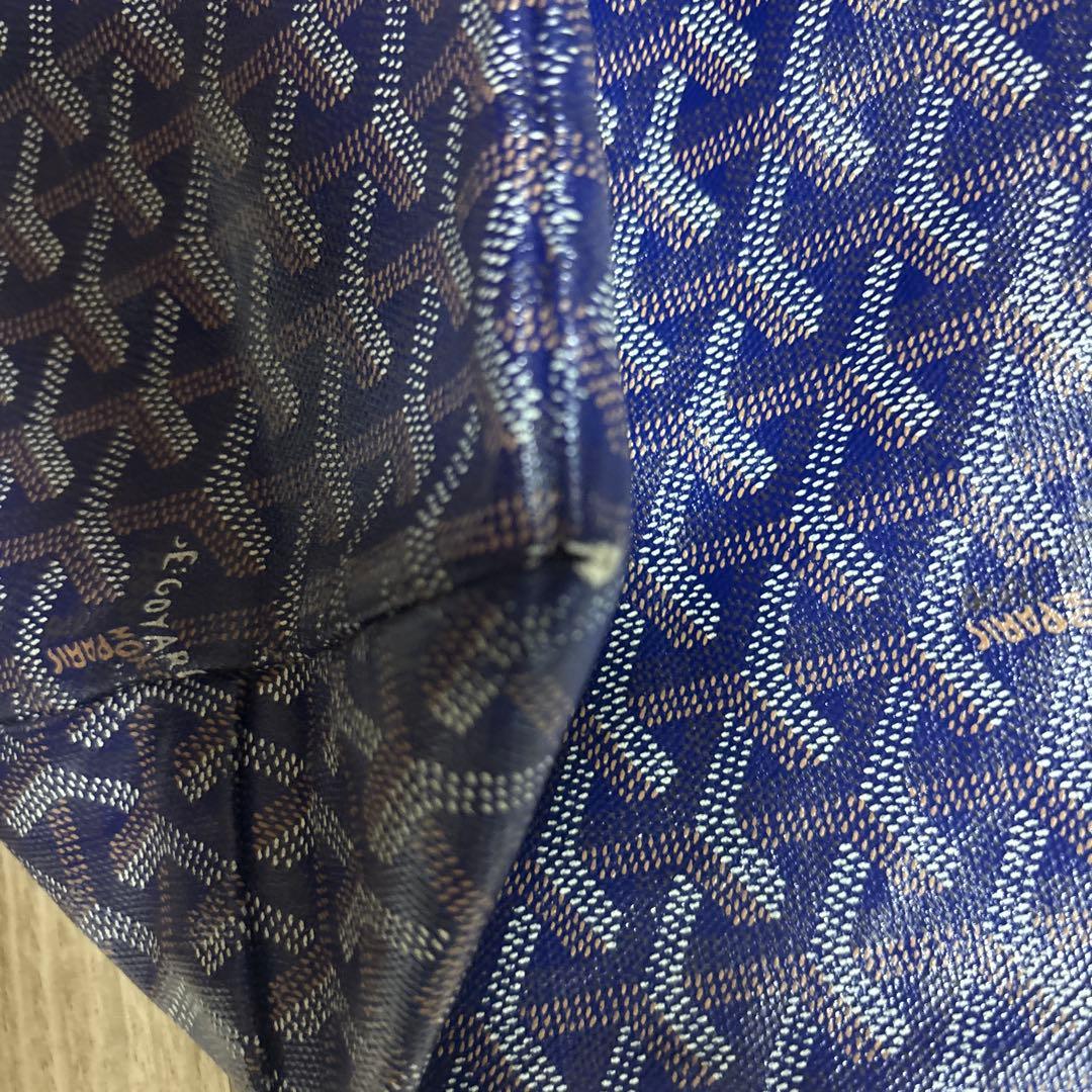 正規品 ゴヤール サンルイPM トートバッグ 保存袋付／持ち手割れあり／修理前提