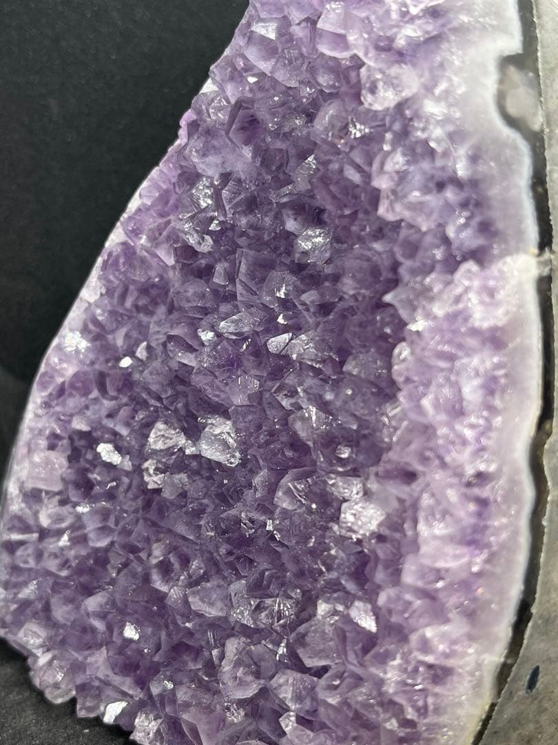 【目標達成】アメジストドーム 縦長型 875.5g