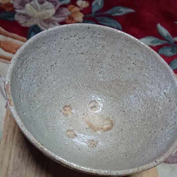 時代 井戸茶碗 樊川窯 安東五 作 木箱入