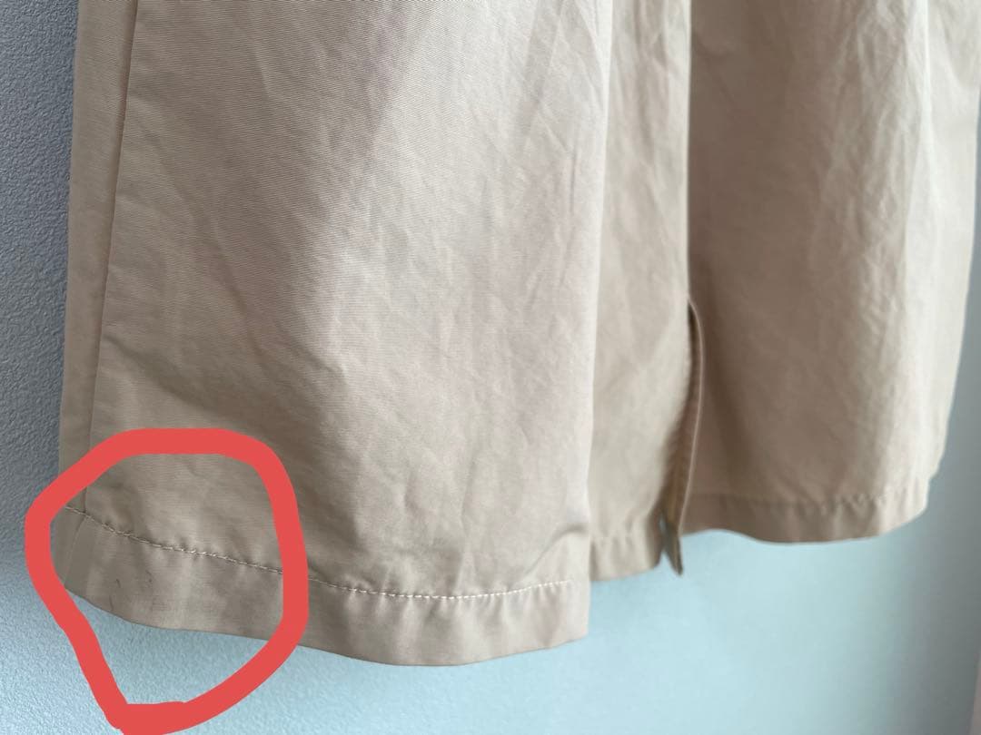 our 頼れるノーカラーコート