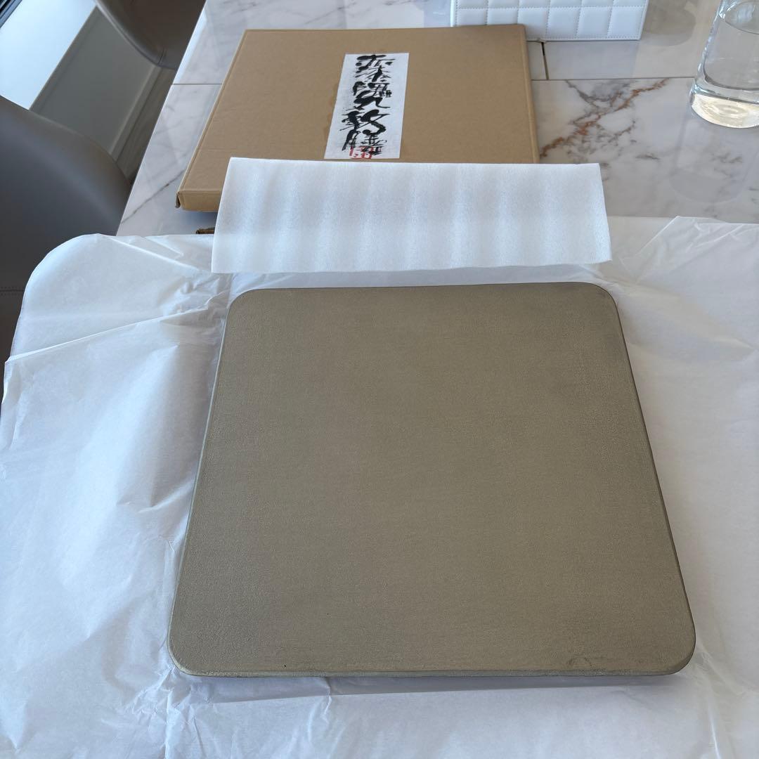 高級漆器盆　リバーシブル